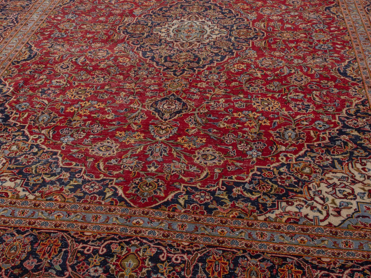 4462, Persian Kashan Oversized Rug