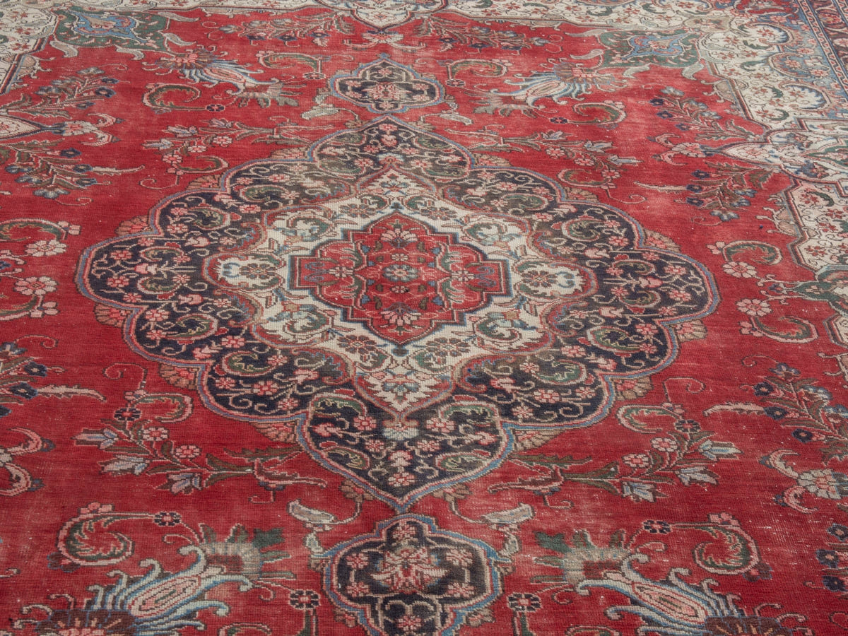 4465, Persian Tabriz Oversized Rug