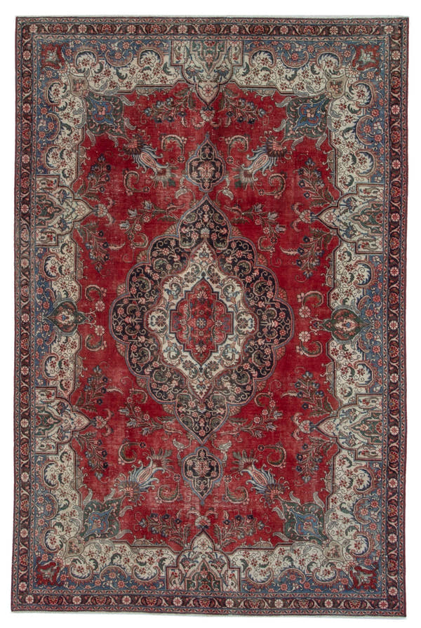 4465, Persian Tabriz Oversized Rug