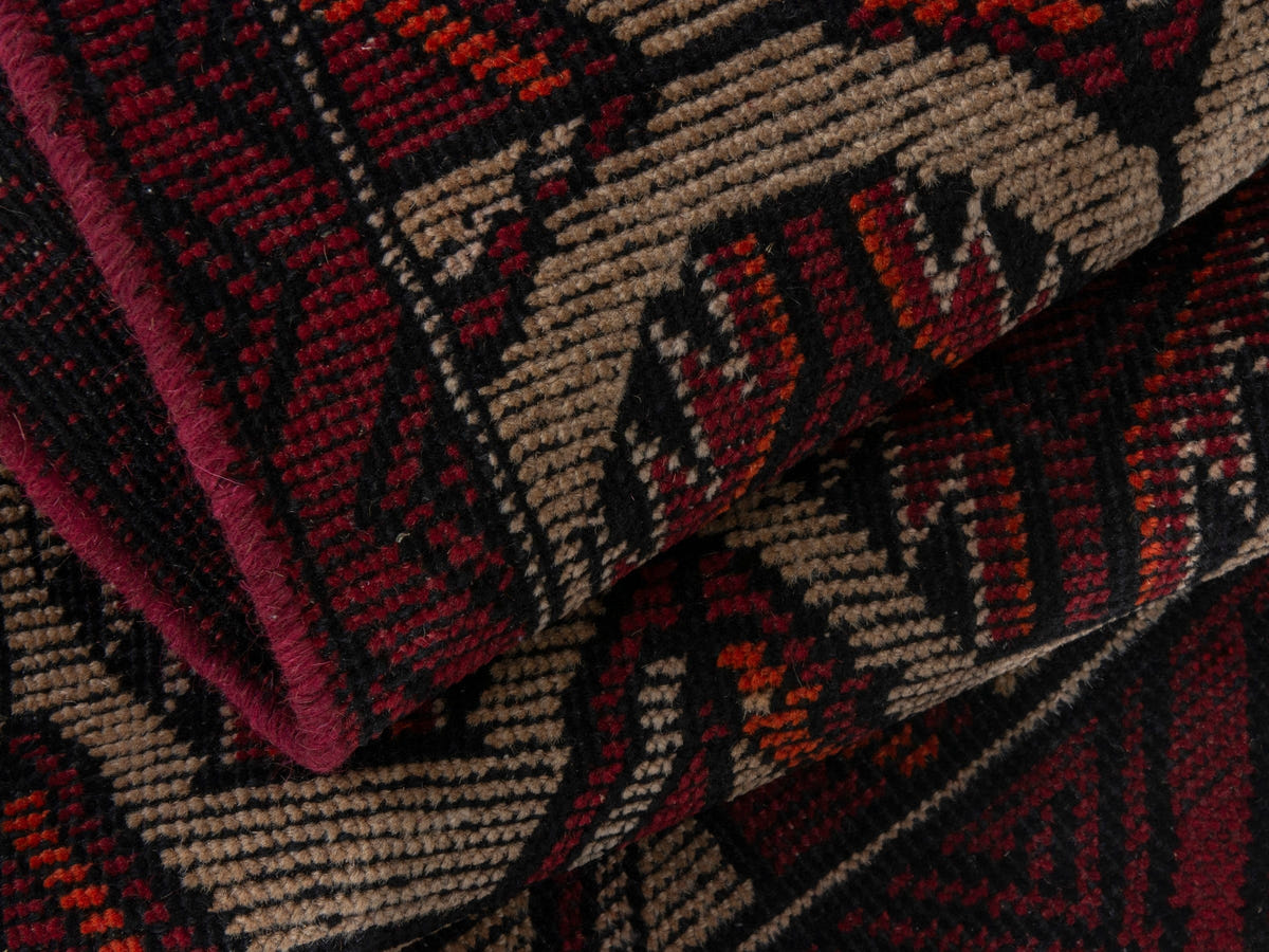 4483, Persian Baluch Runner Rug