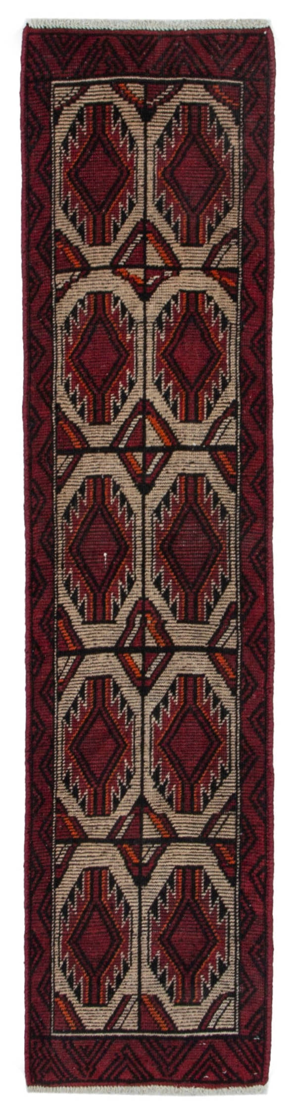 4483, Persian Baluch Runner Rug