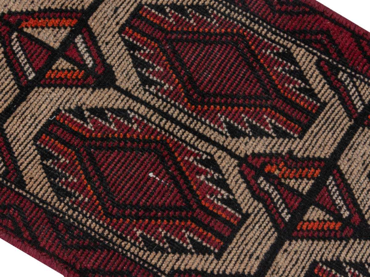 4483, Persian Baluch Runner Rug