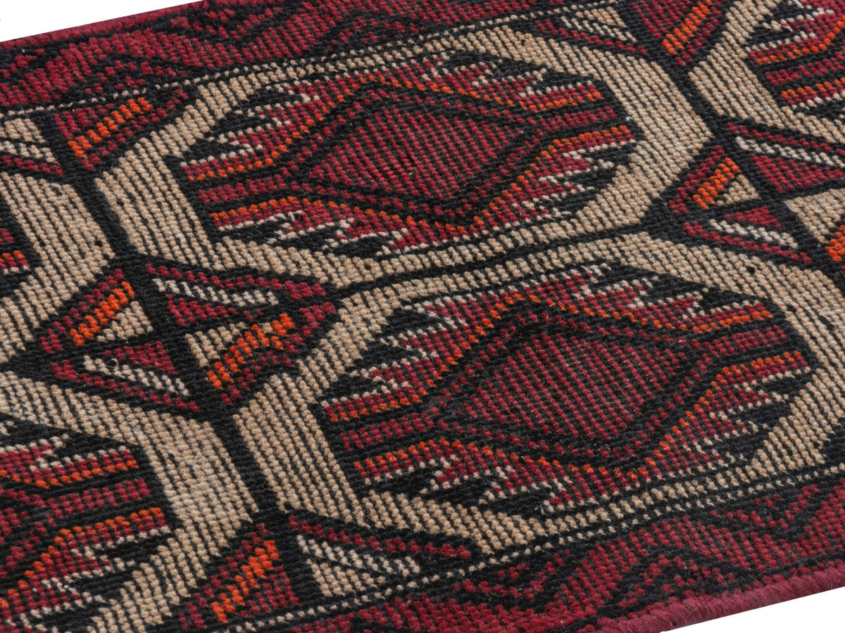 4483, Persian Baluch Runner Rug