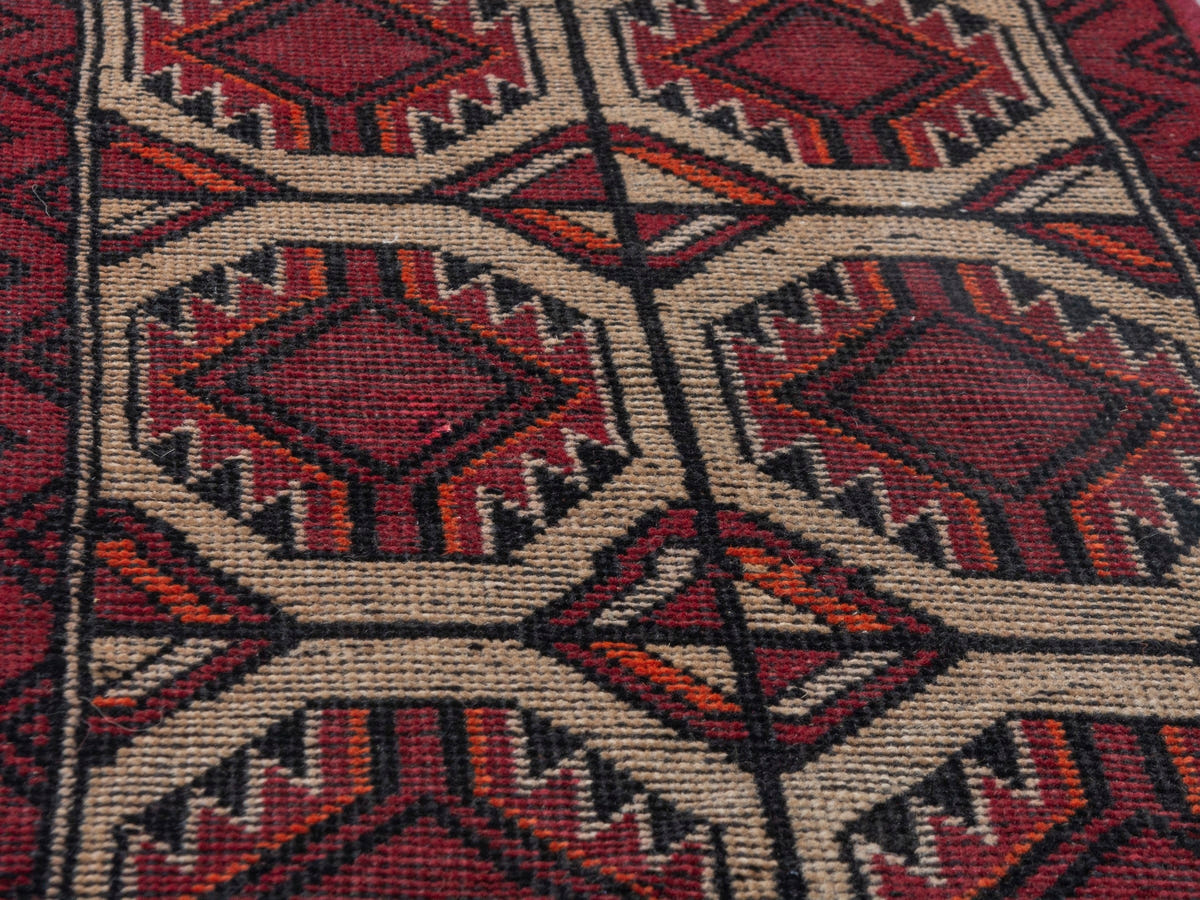 4483, Persian Baluch Runner Rug