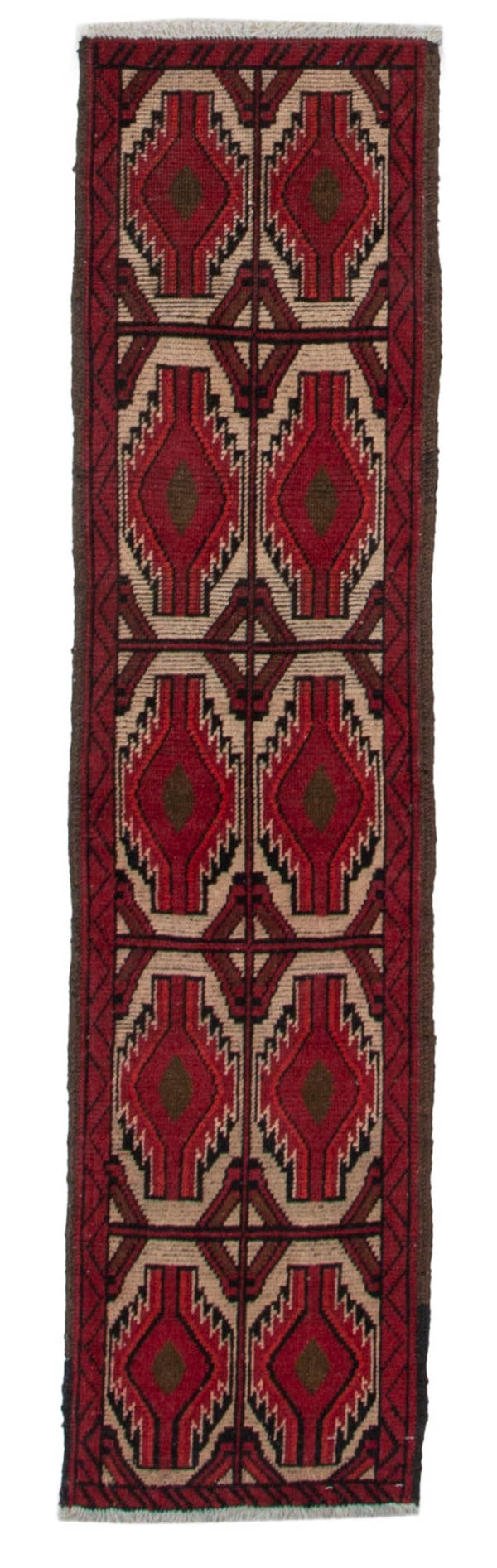 4488, Persian Baluch Mini Rug