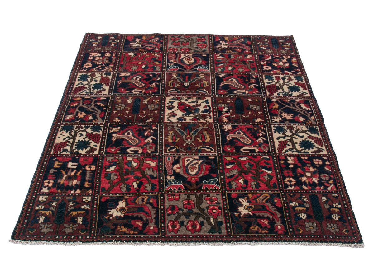 4498, Persian Bakhtiari Area Rug