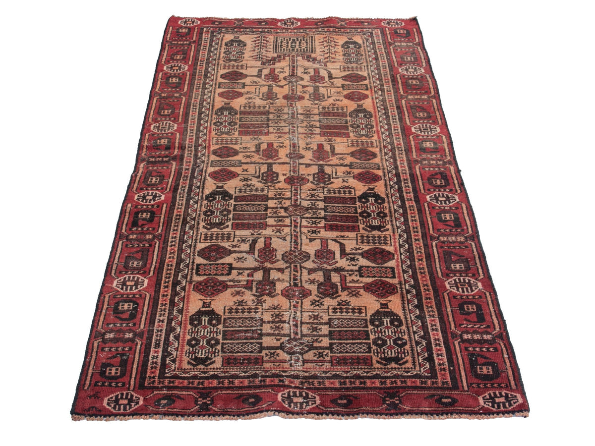 4500, Persian Baluch Runner Rug