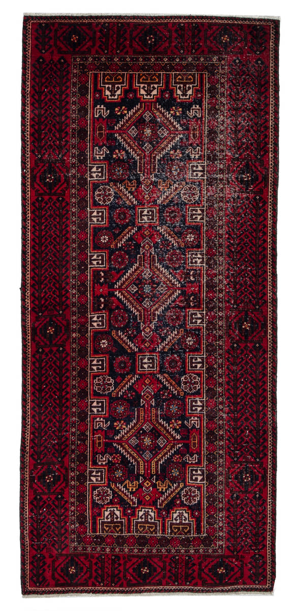 4508, Persian Baluch Runner Rug