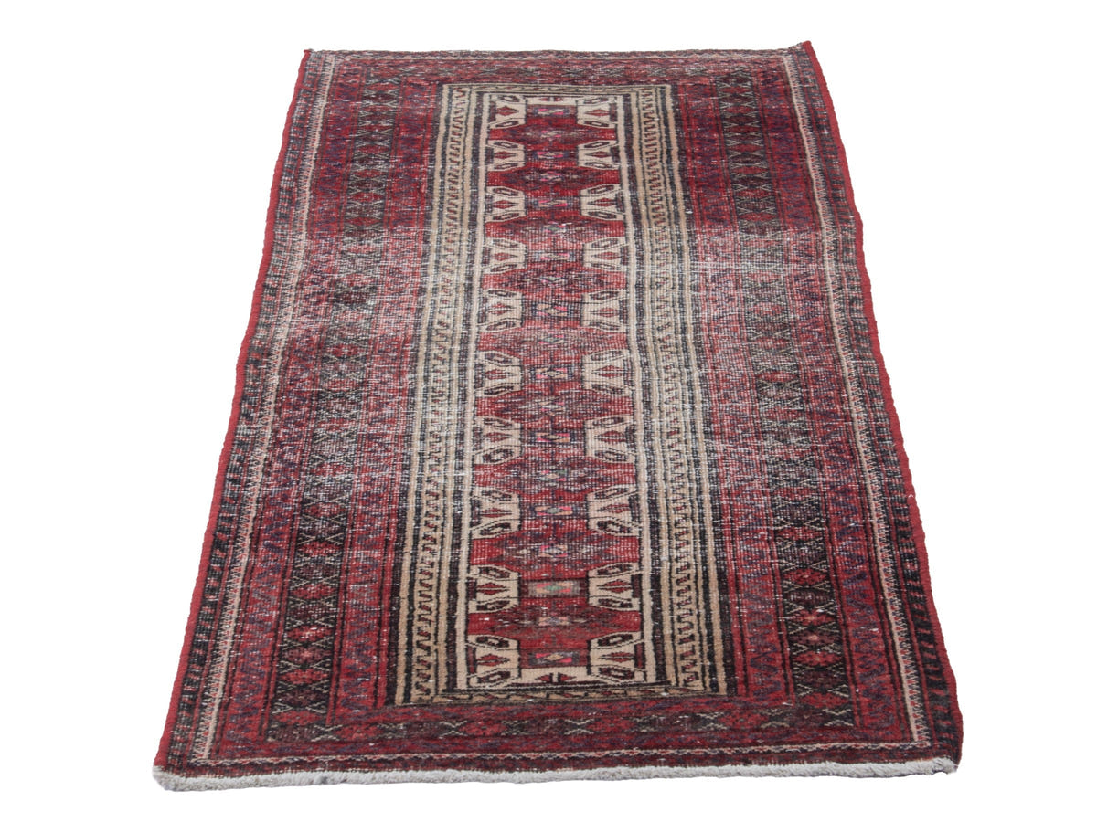 4522, Persian Baluch Runner Rug