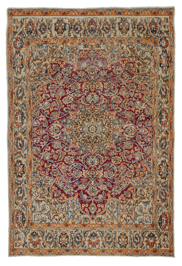 4523, Persian Nain Area Rug