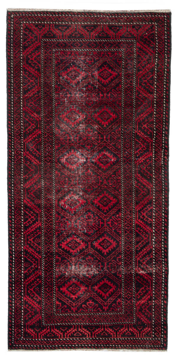 4532, Persian Baluch Area Rug