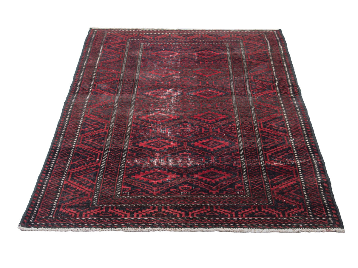 4532, Persian Baluch Area Rug