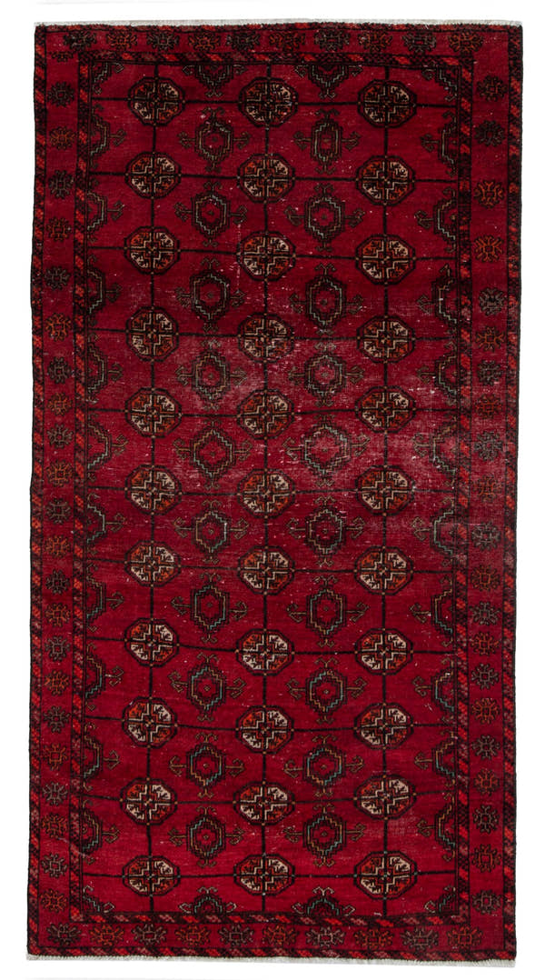 4537, Persian Baluch Area Rug