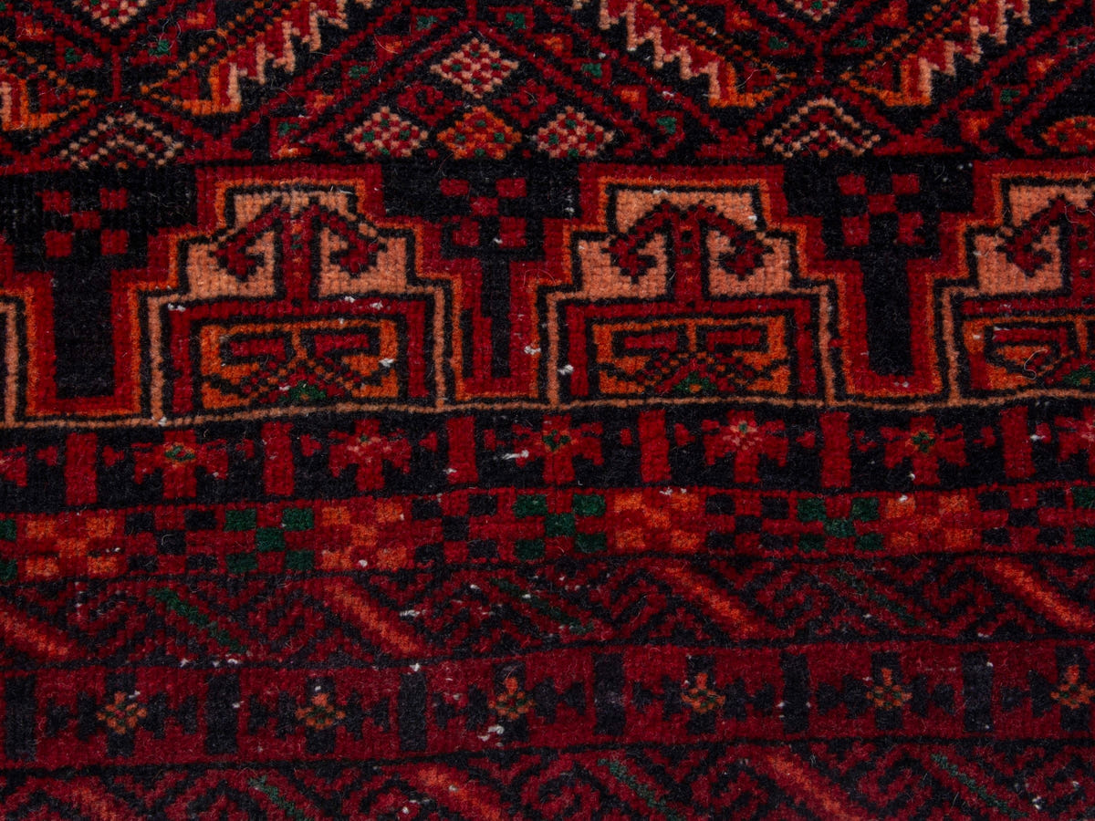 4539, Persian Baluch Runner Rug