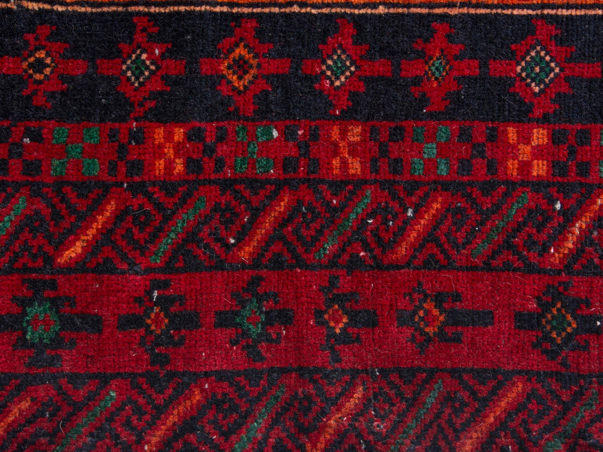 4539, Persian Baluch Runner Rug