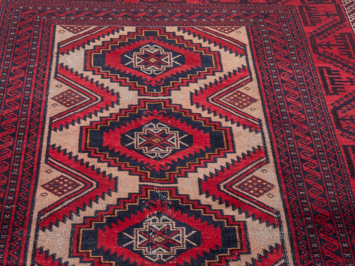 4549, Persian Baluch Area Rug