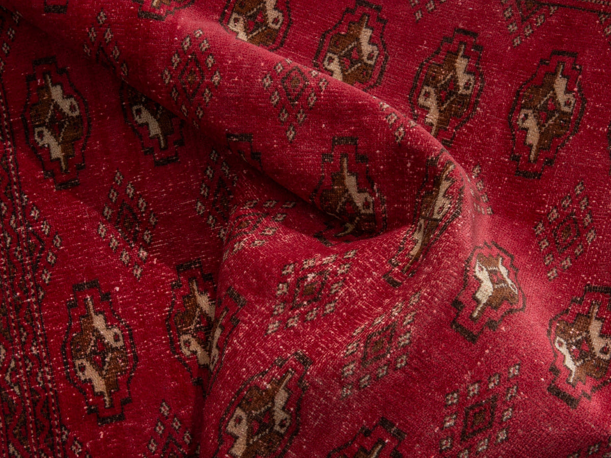 4582, Persian Torkaman Area Rug