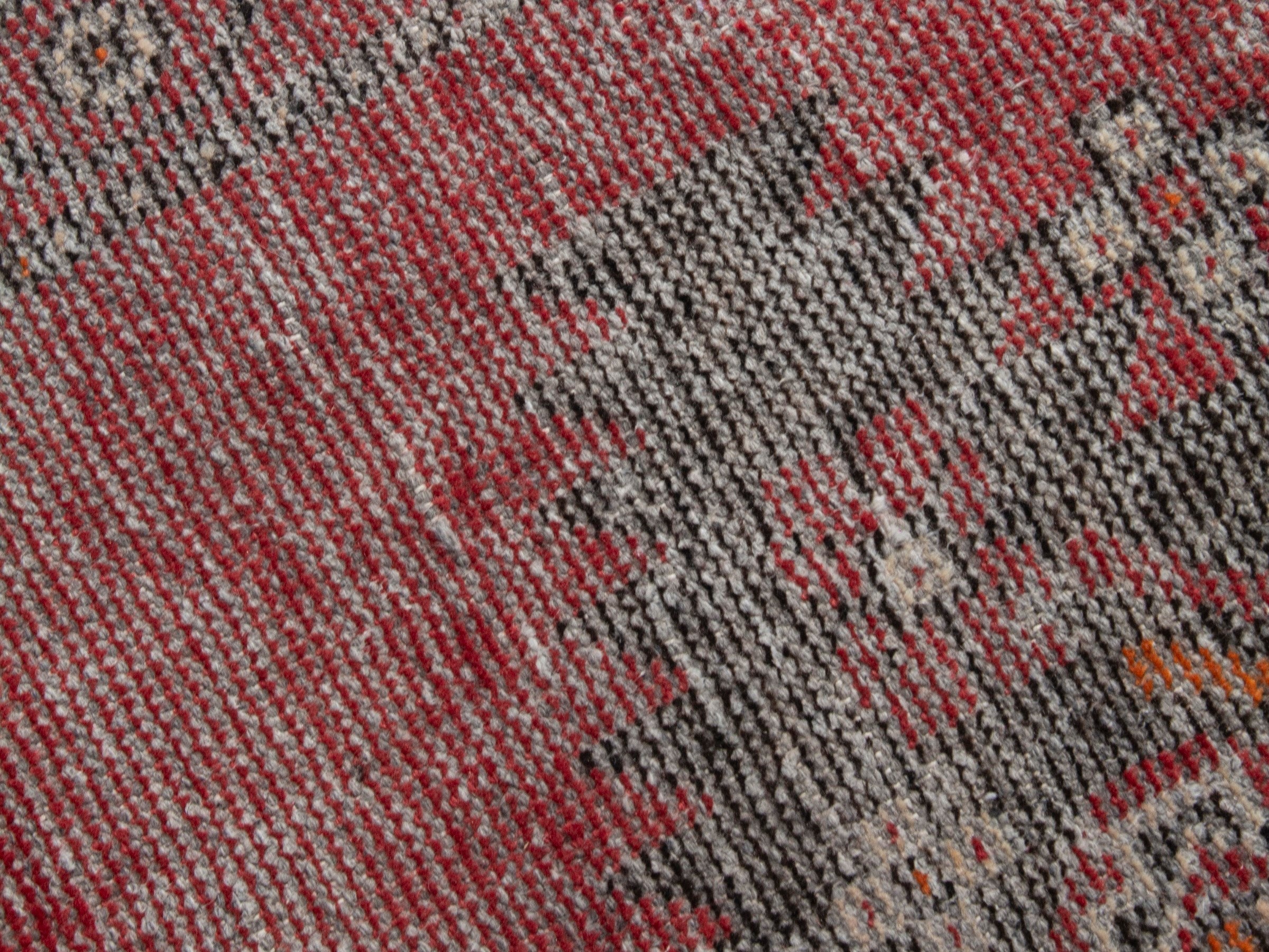 Persian Ferdos accent rug in faded red and sage, view 9 of 18