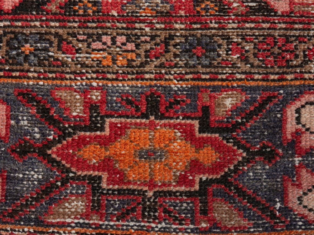4598, Persian Zanjan Runner Rug