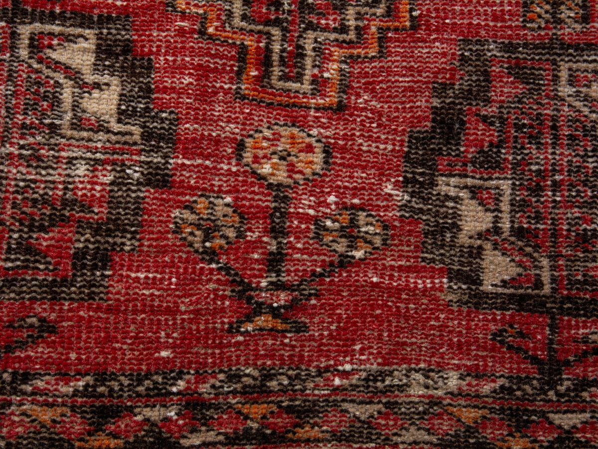 4611, Persian Torkaman Area Rug