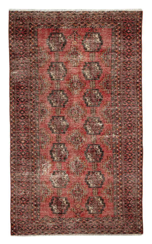 4611, Persian Torkaman Area Rug