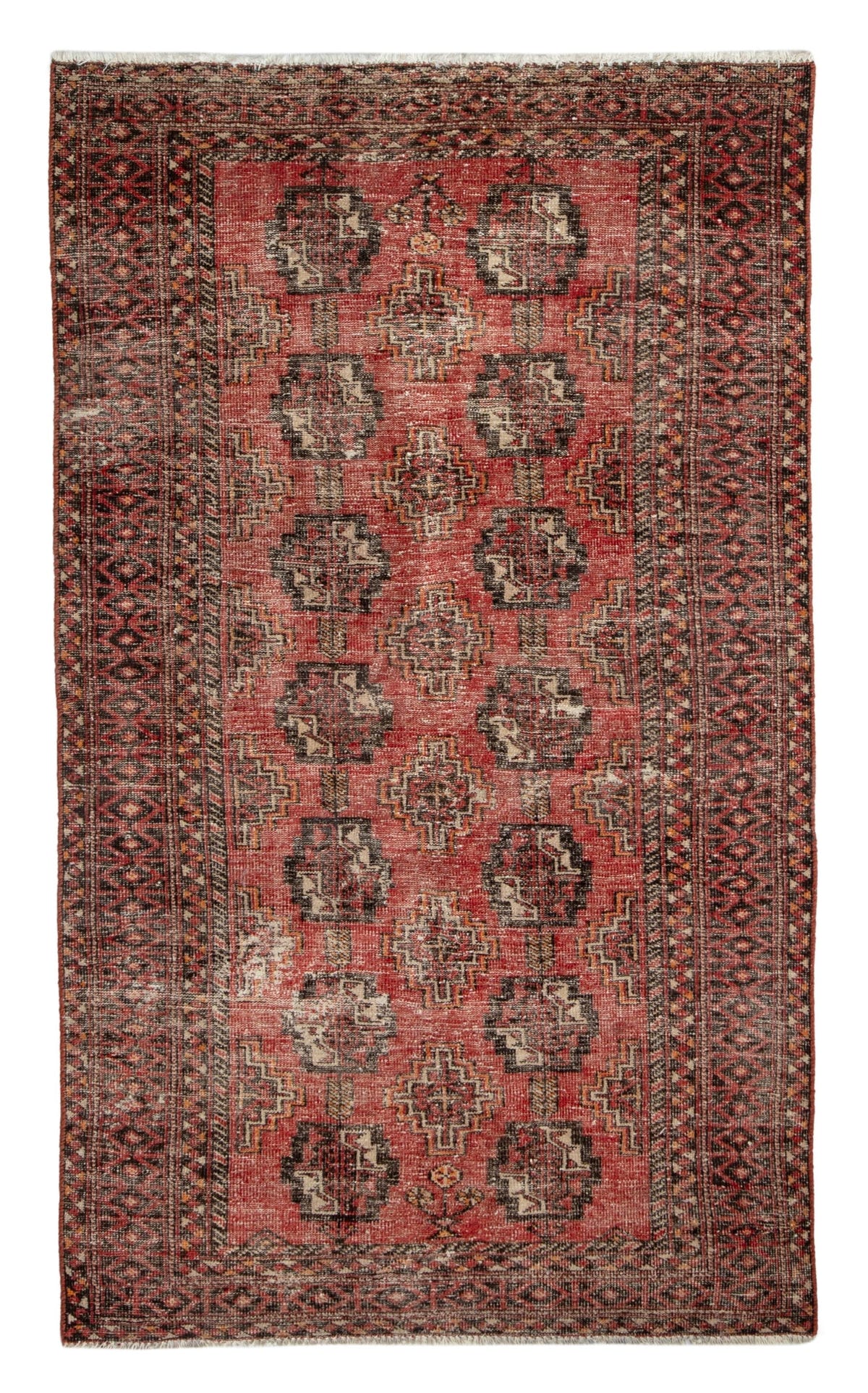 4611, Persian Torkaman Area Rug