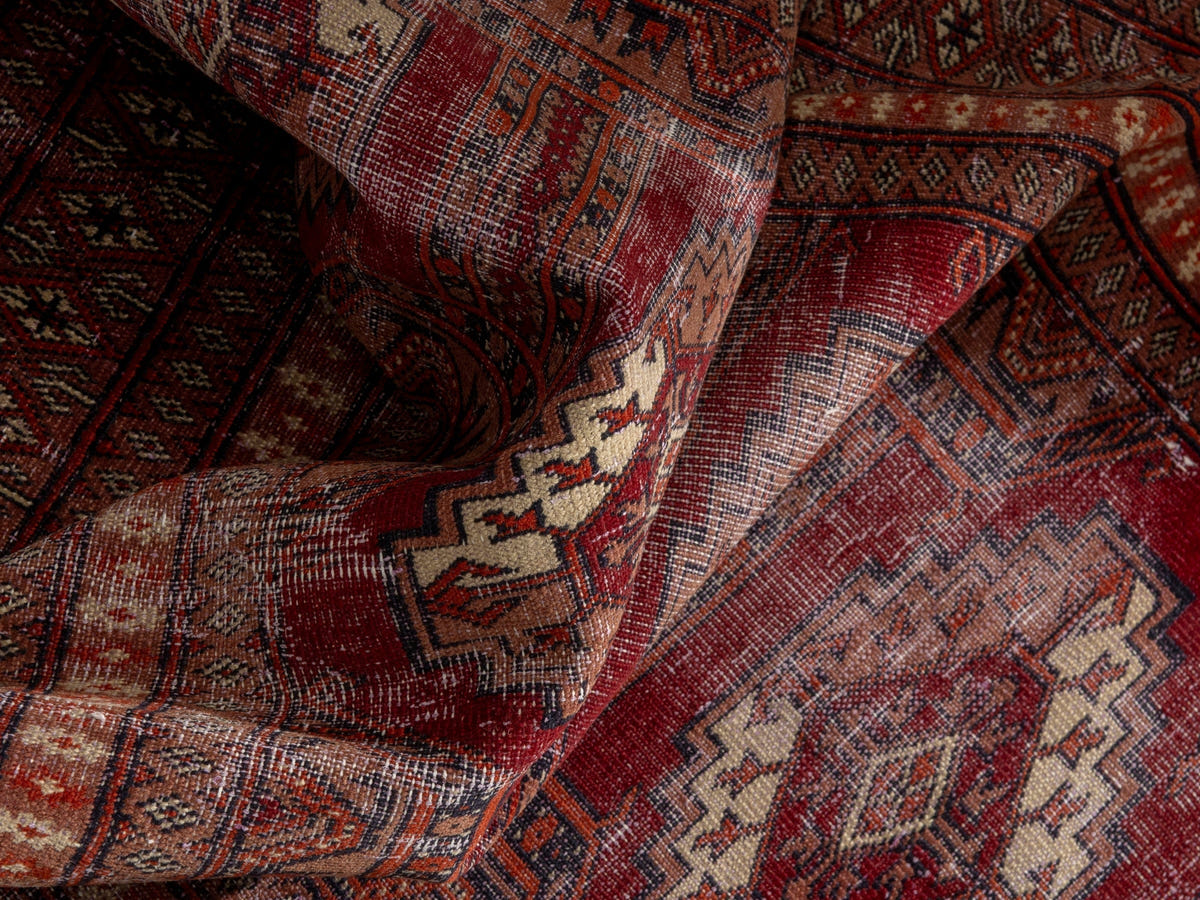 4621, Persian Torkaman Area Rug