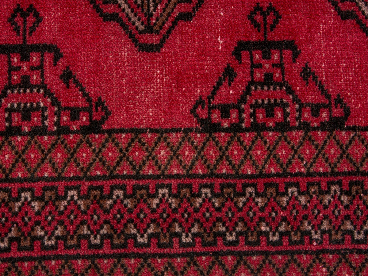 4627, Persian Torkaman Area Rug