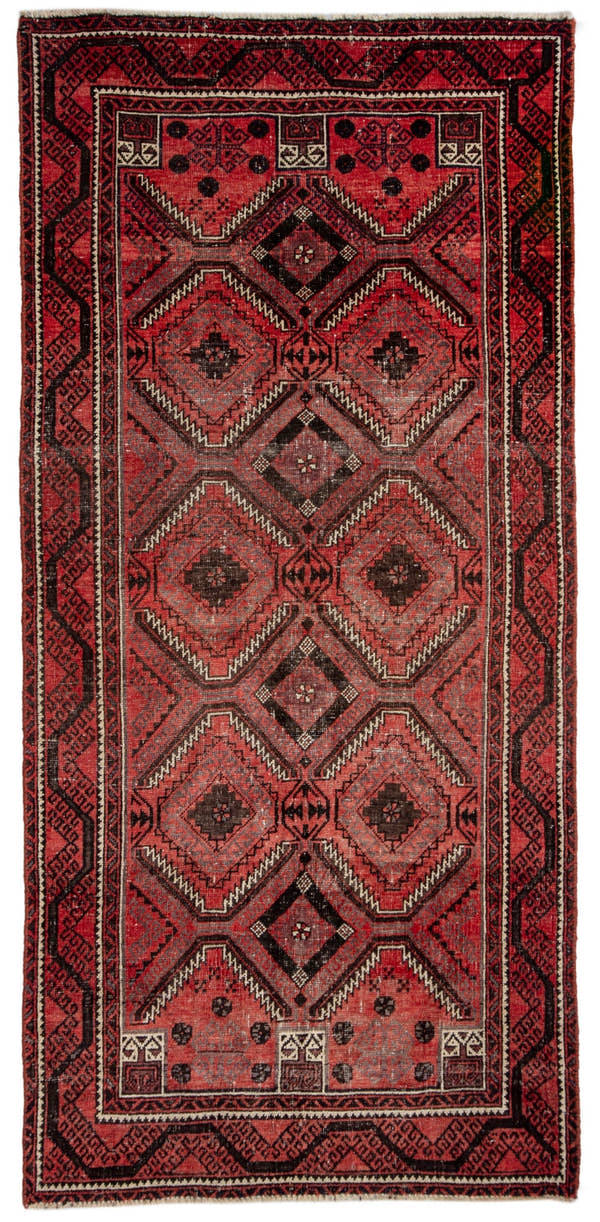 4634, Persian Baluch Area Rug
