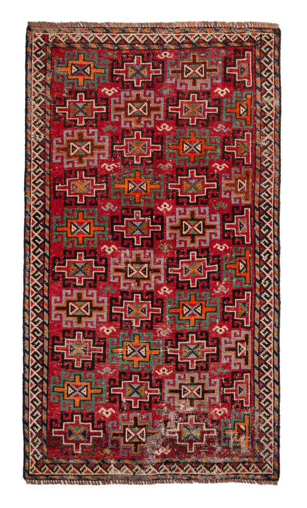 4648, Persian Baluch Area Rug