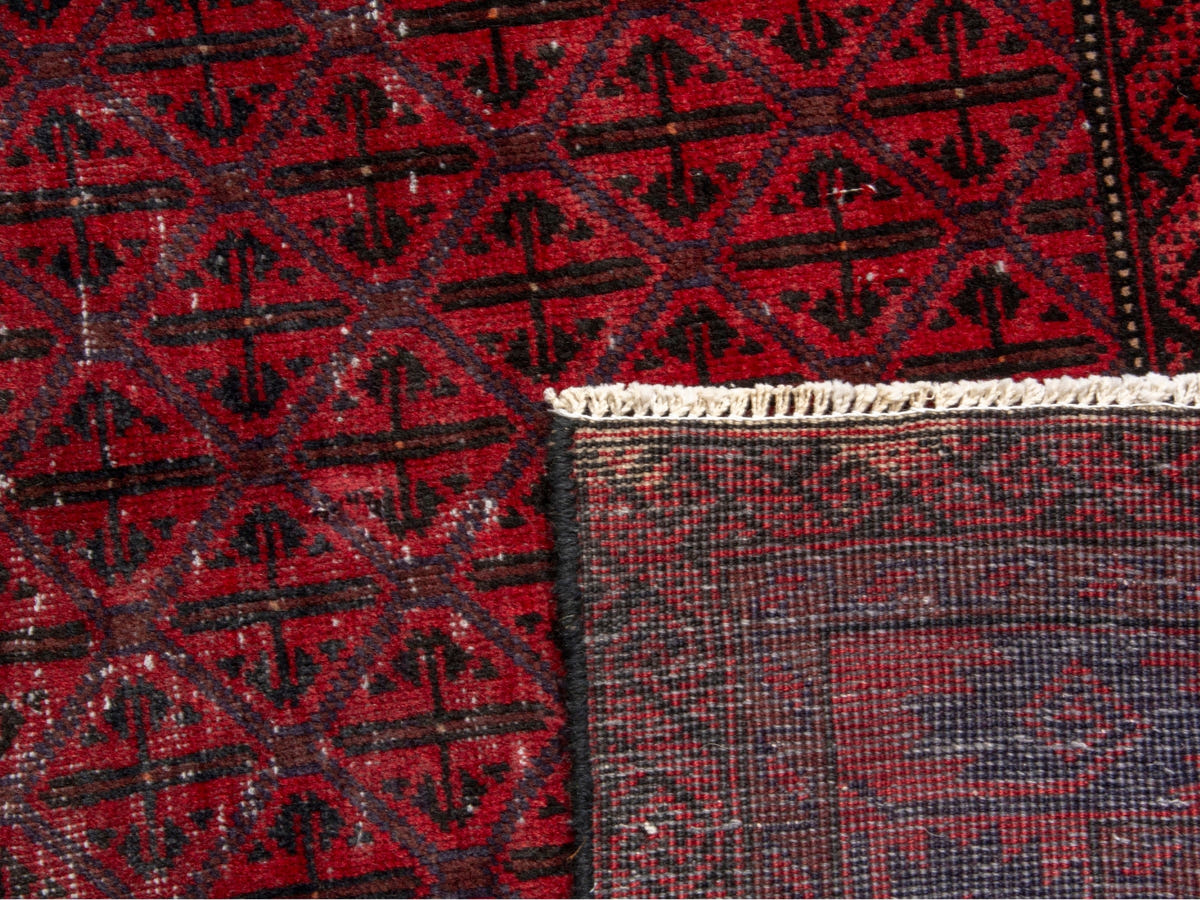4658, Persian Baluch Area Rug