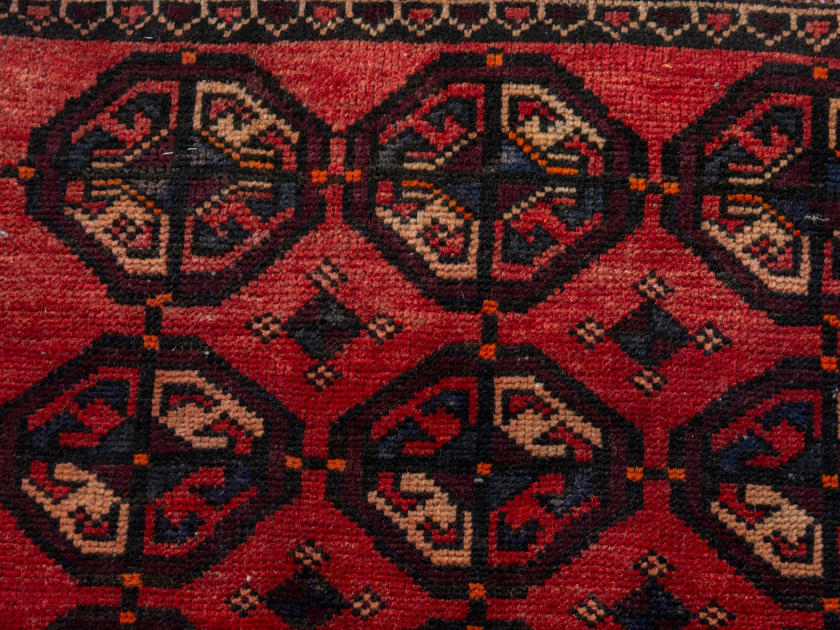 4661, Persian Baluch Runner Rug