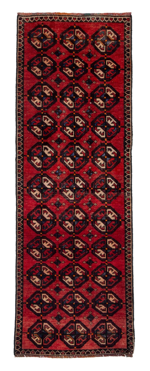 4661, Persian Baluch Runner Rug