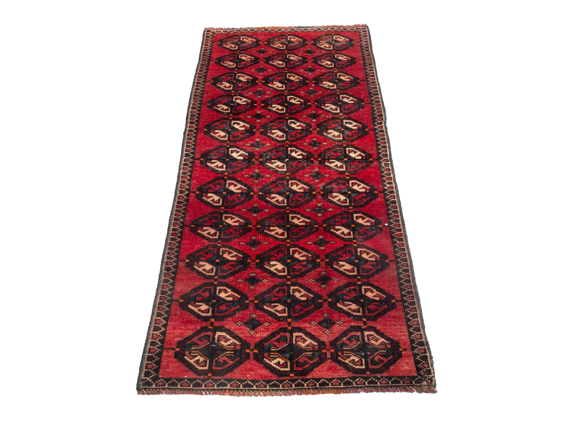 4661, Persian Baluch Runner Rug