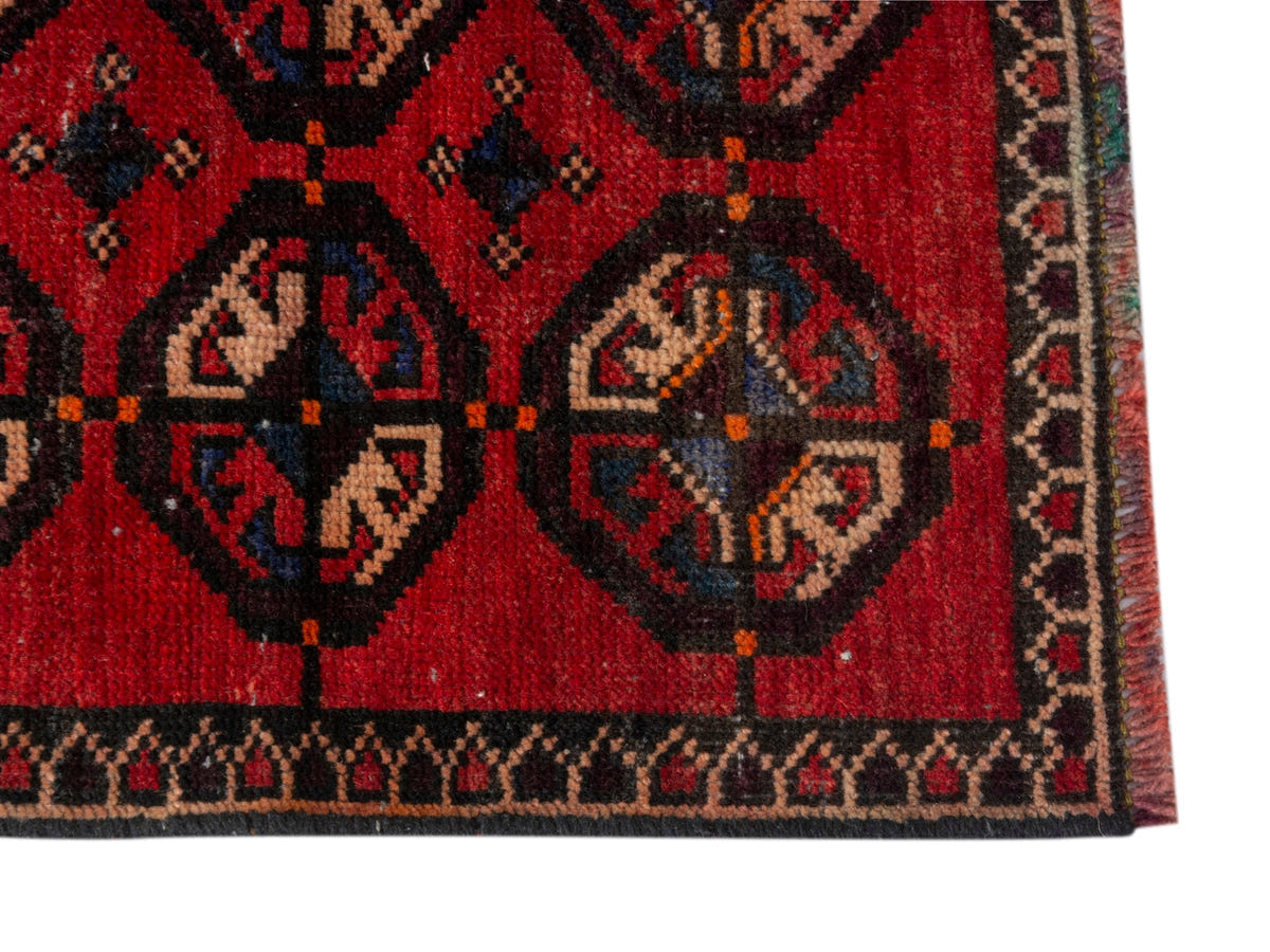 4661, Persian Baluch Runner Rug