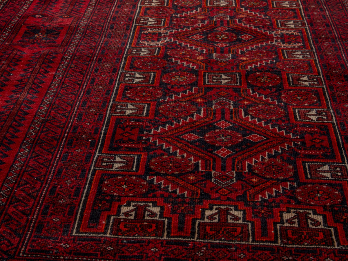 4669, Persian Baluch Area Rug