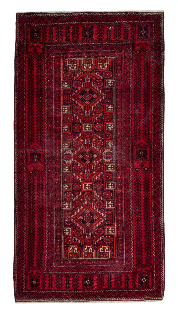 4669, Persian Baluch Area Rug