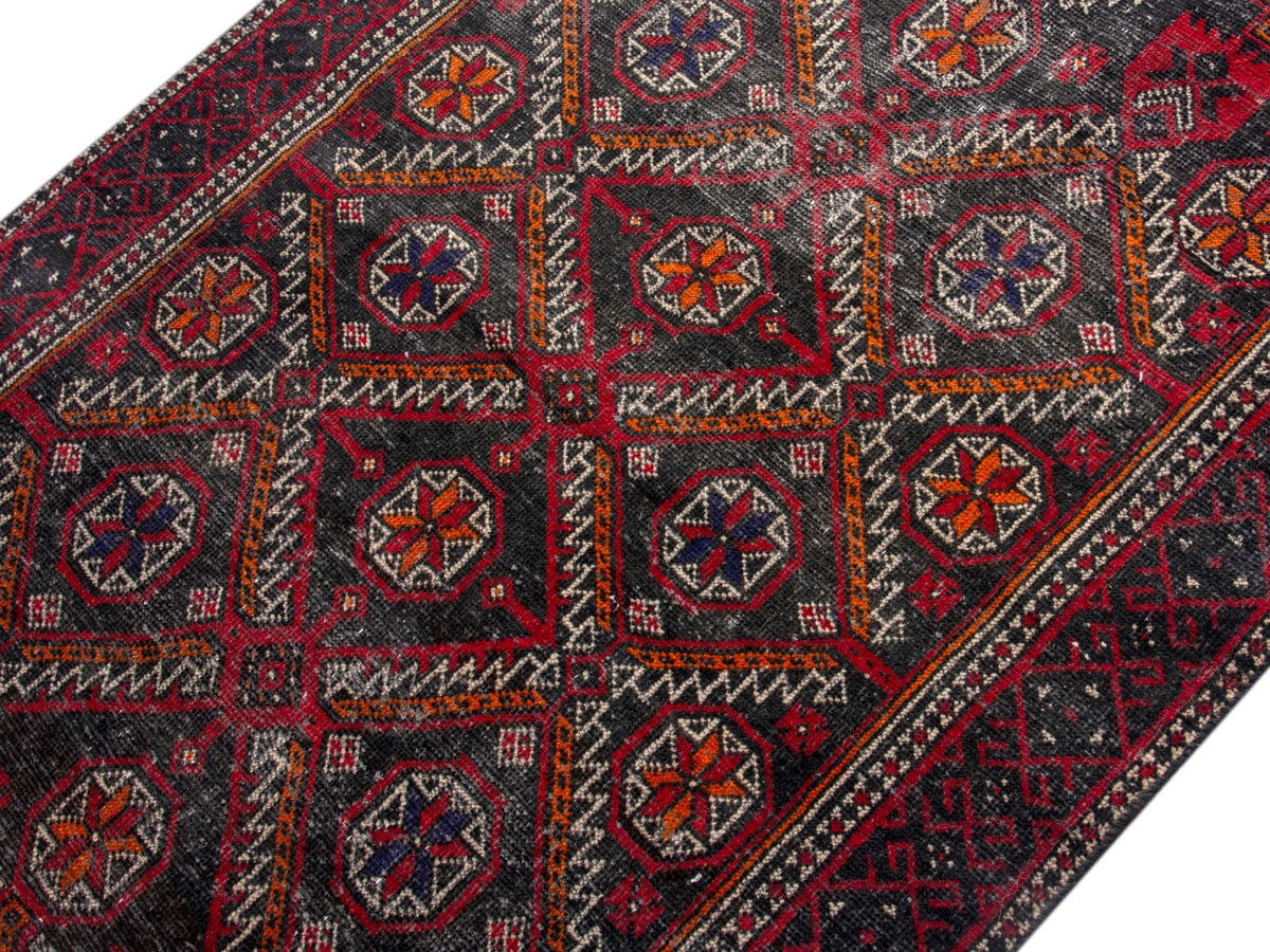 4672, Persian Baluch Area Rug