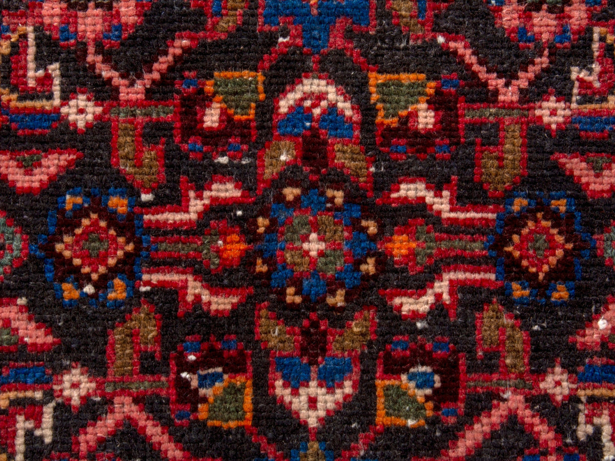4673, Persian Hamadan Runner Rug