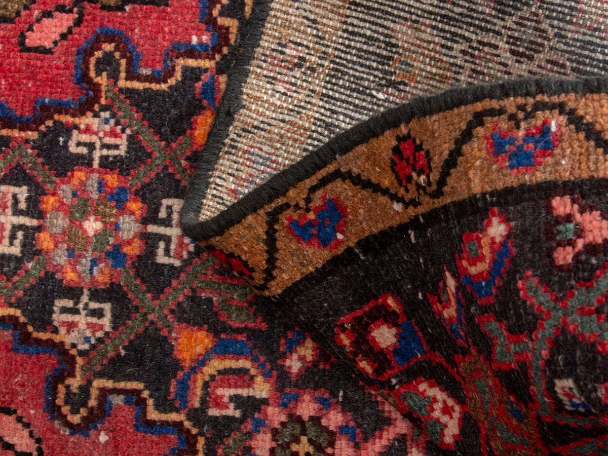 4673, Persian Hamadan Runner Rug