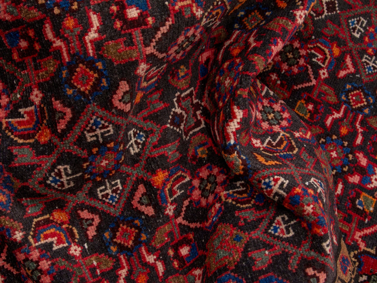 4673, Persian Hamadan Runner Rug
