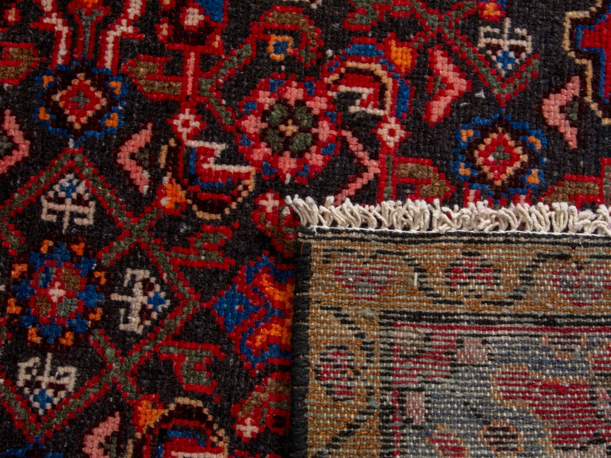 4673, Persian Hamadan Runner Rug