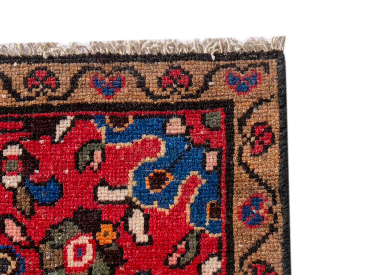 4673, Persian Hamadan Runner Rug