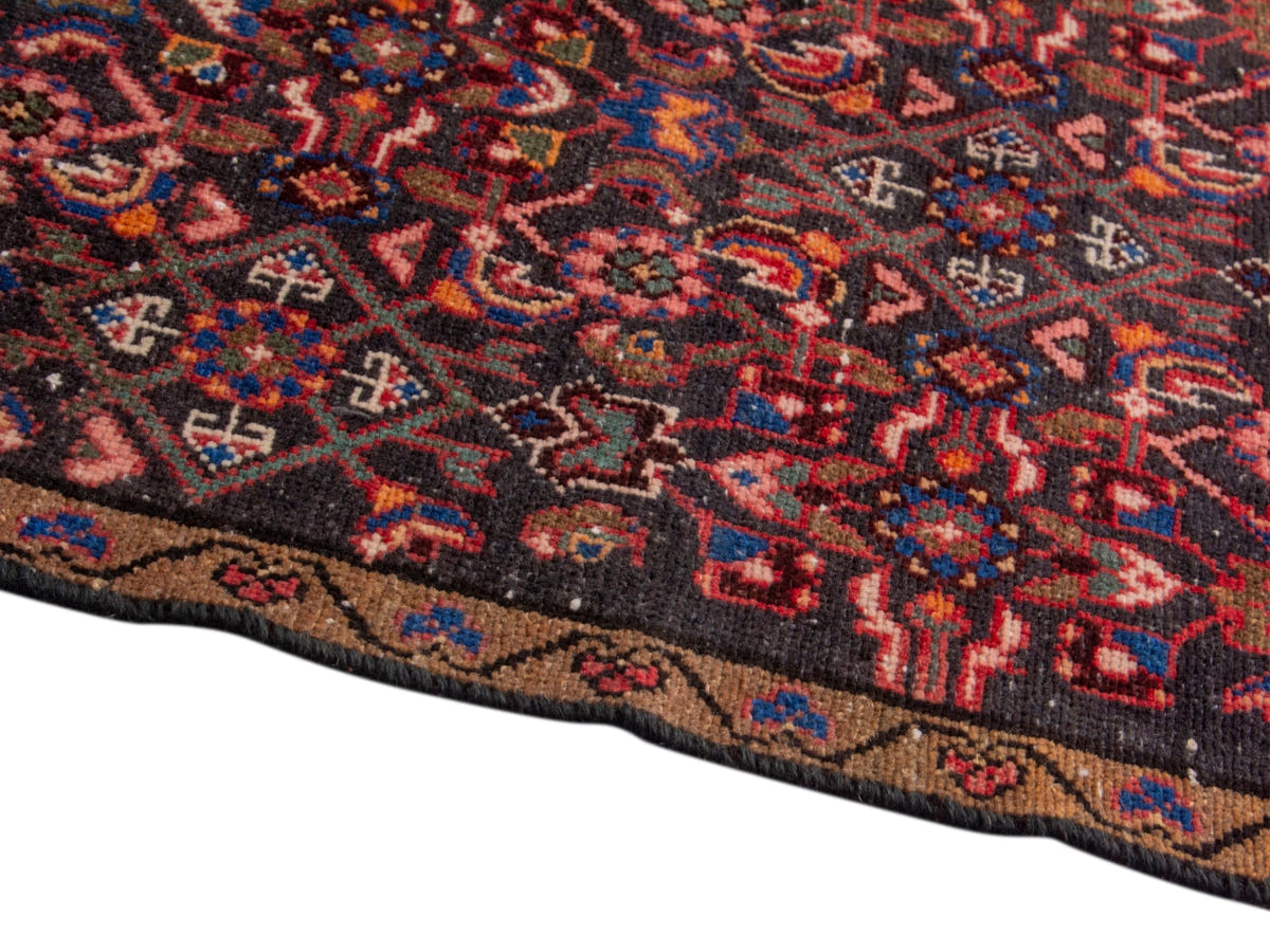 4673, Persian Hamadan Runner Rug