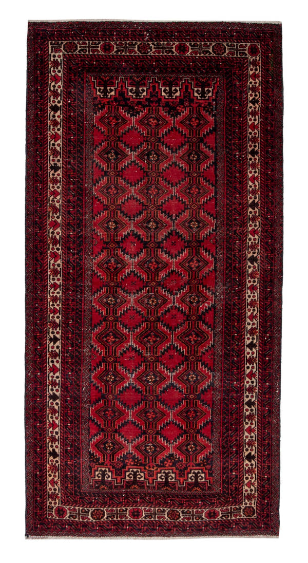 4679, Persian Baluch Area Rug
