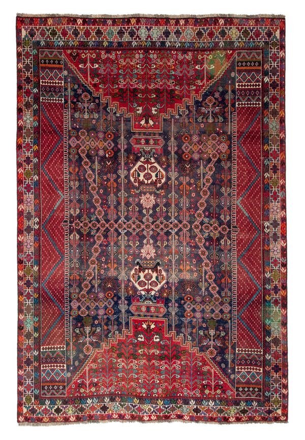 4689, Persian Shiraz Oversized Rug