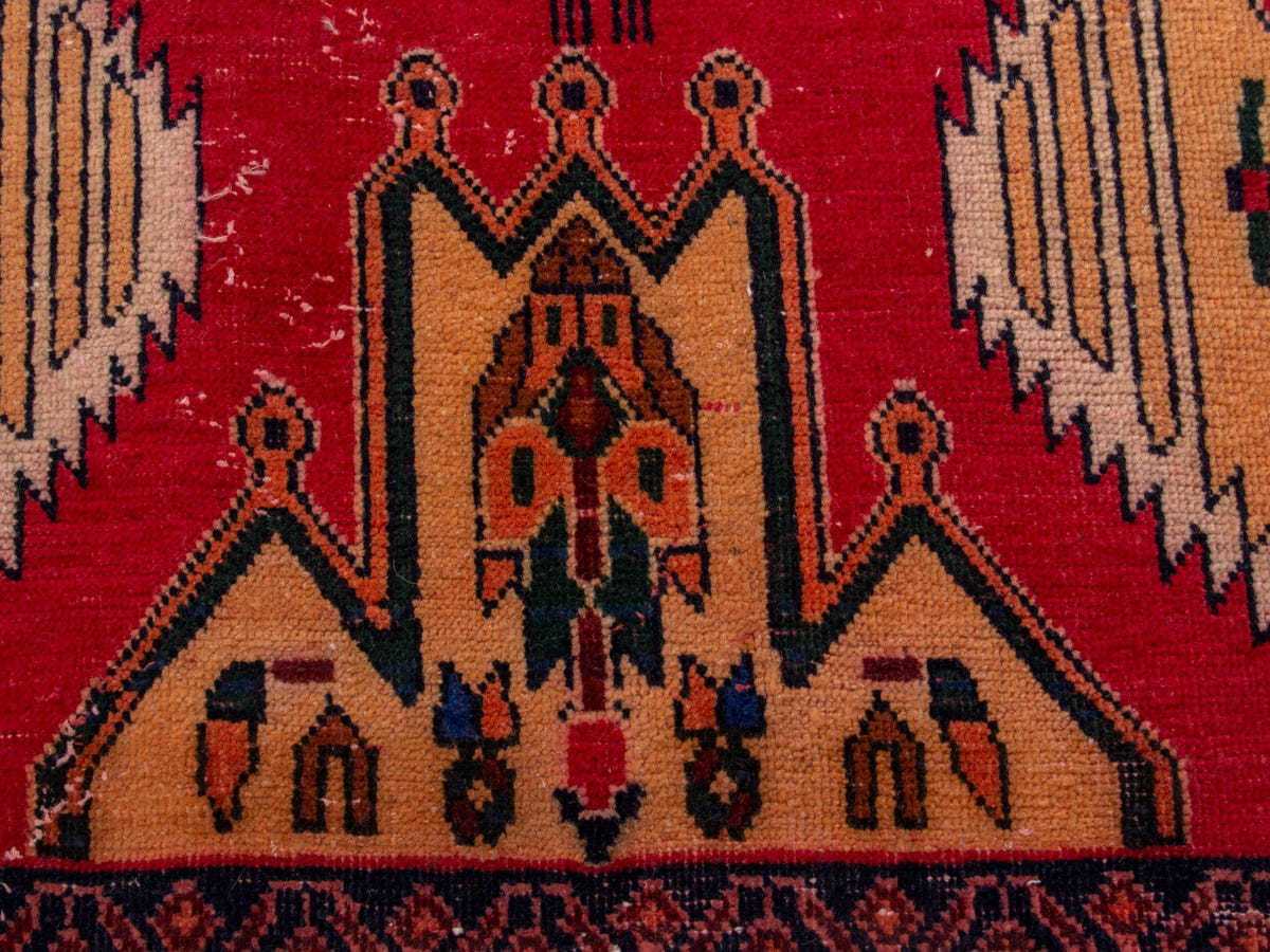 4698, Persian Sirjan Area Rug