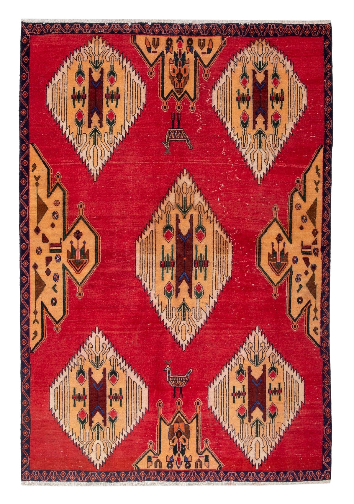 4698, Persian Sirjan Area Rug