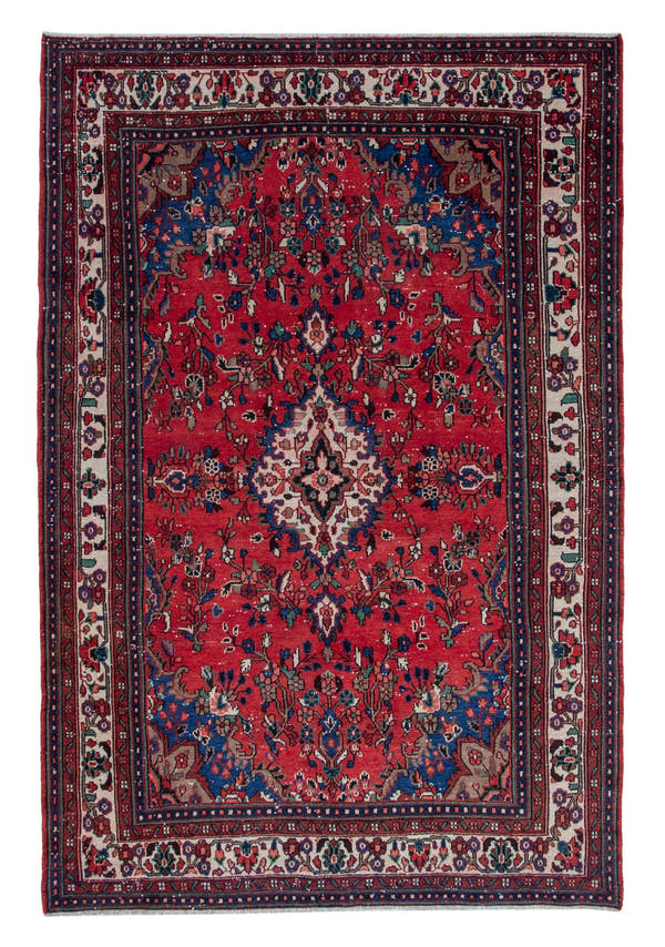 4714, Persian Hamadan Oversized Rug