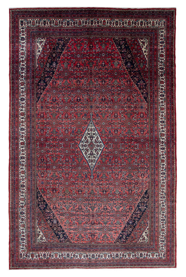 4724, Persian Hamadan Oversized Rug
